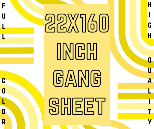 DTF Gang sheet